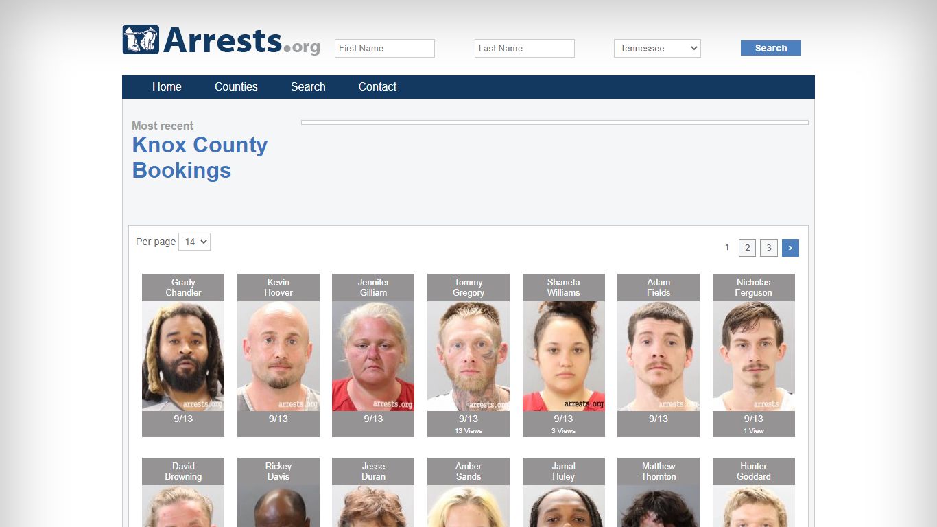 Knox County Arrests and Inmate Search